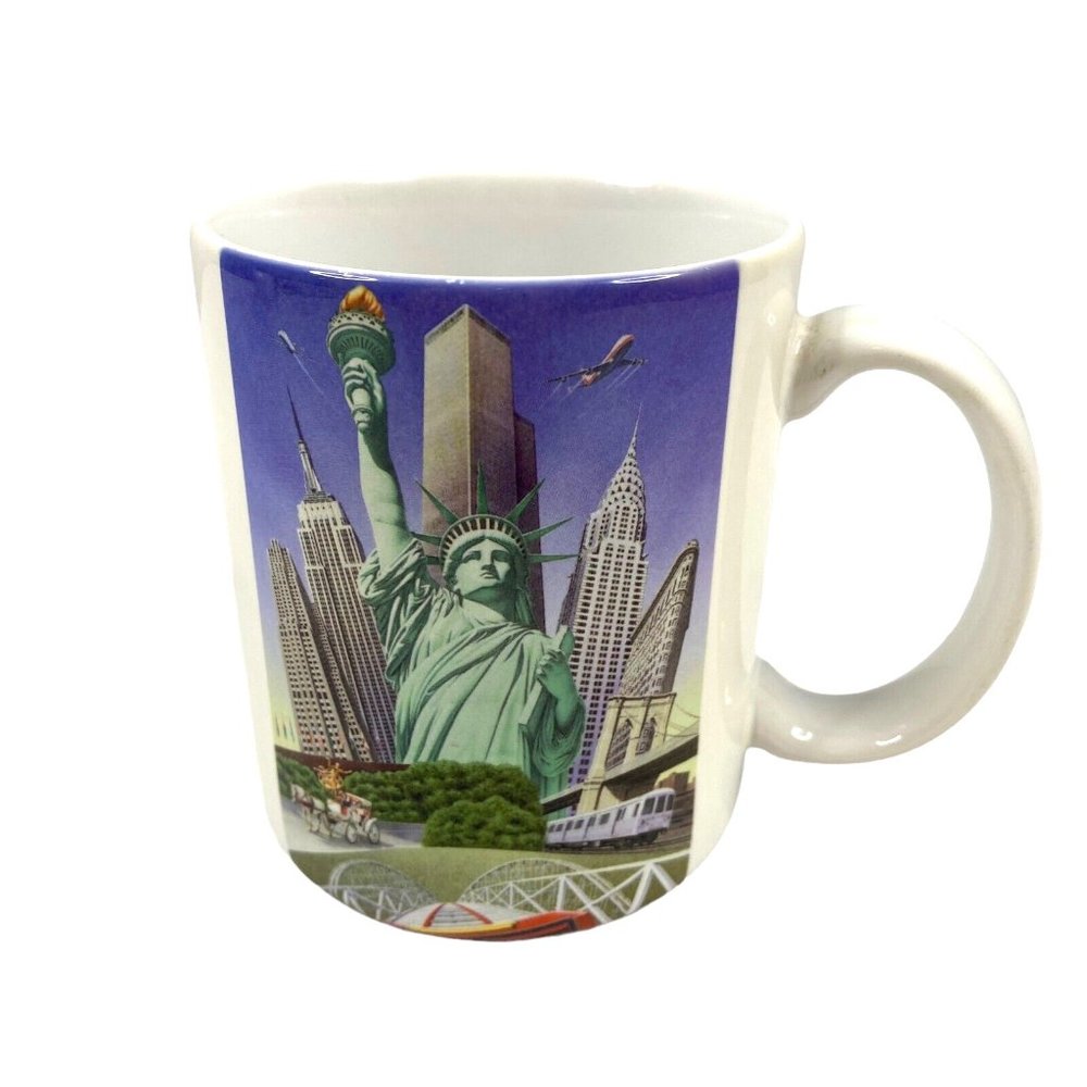 Vintage‎ 1995 Across the Sea of Time 3-D IMAX Theater Coffee Mug Cup Collectible